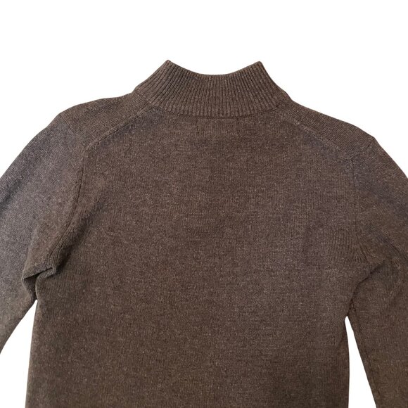Lambswool Blend Sweater • Brown • US Small - Picture 9 of 10
